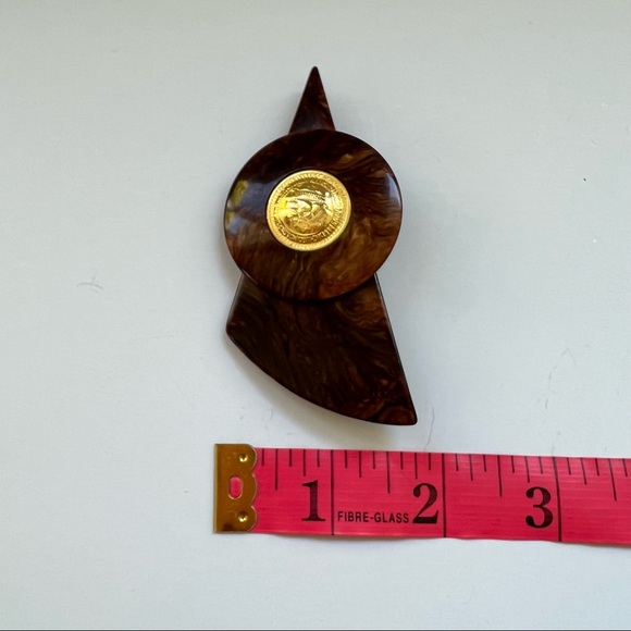 Vintage Simon Chang Tortoise Brooch - Picture 7 of 10